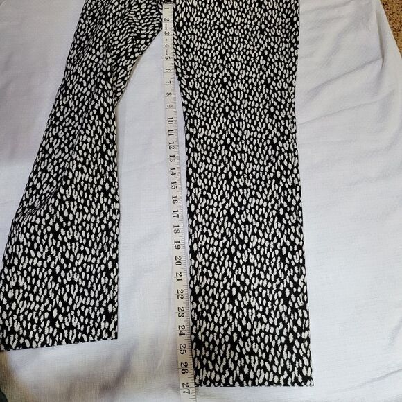 BANANA Republic Black Off-White Slim Fit Pants Size 2S Mint Condition - Picture 7 of 11